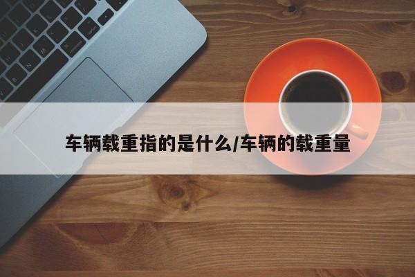 车辆载重指的是什么/车辆的载重量