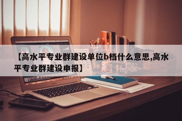【高水平专业群建设单位b档什么意思,高水平专业群建设申报】